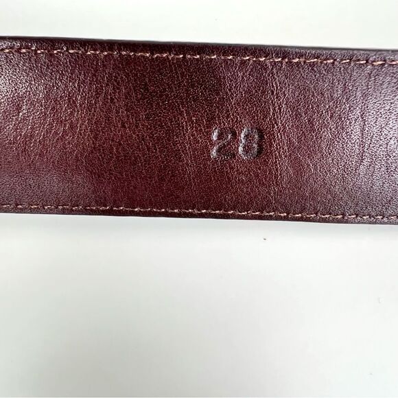 Vintage Vicenza Calfskin Alligator Print Sterling Silver Women’s Waist Belt main image 8